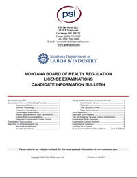 montana candidate handbook
